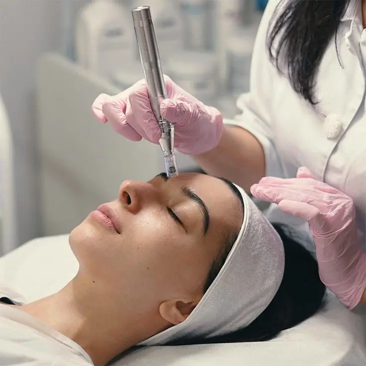 Microneedling hair treatment